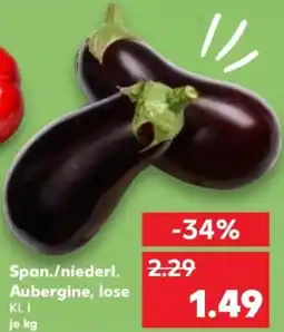 Kaufland Span./niederl. Aubergine, lose Angebot