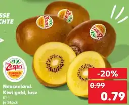 Kaufland Zespri Neuseeländ. Kiwi gold, lose Angebot
