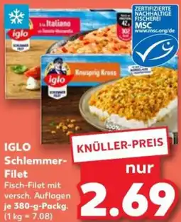 Kaufland IGLO Schlemmer Filet Angebot