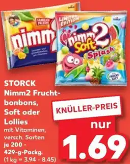 Kaufland STORCK Nimm2 Fruchtbonbons, Soft oder Lollies Angebot