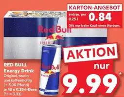 Kaufland RED BULL Energy Drink Angebot