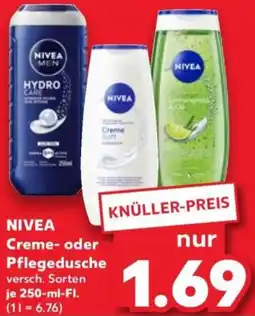 Kaufland NIVEA Creme oder Pflegedusche Angebot