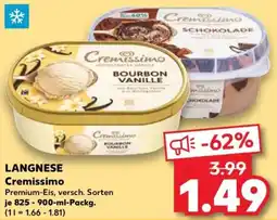 Kaufland LANGNESE Cremissimo Angebot