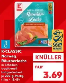 Kaufland K-CLASSIC Norweg. Räucherlachs Angebot
