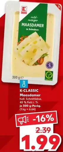 Kaufland K-CLASSIC Maasdamer Angebot