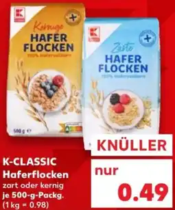 Kaufland K-CLASSIC Haferflocken Angebot