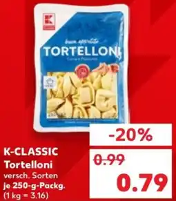 Kaufland K-CLASSIC Tortelloni Angebot
