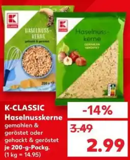 Kaufland K-CLASSIC Haselnusskerne Angebot