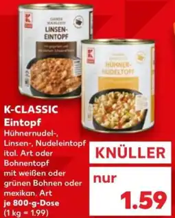 Kaufland K-CLASSIC Eintopf Angebot