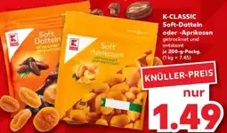 Kaufland K-CLASSIC Soft-Datteln oder Aprikosen Angebot
