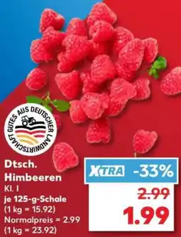 Kaufland Dtsch. Himbeeren Angebot