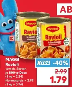 Kaufland MAGGI Ravioli Angebot
