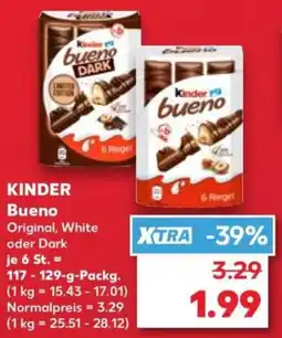 Kaufland KINDER Bueno Angebot