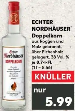 Kaufland ECHTER NORDHÄUSER Doppelkorn Angebot