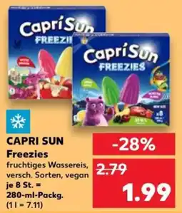 Kaufland CAPRI SUN Freezies Angebot