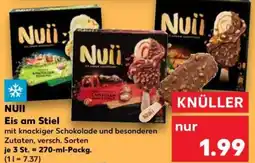 Kaufland NUII Eis am Stiel Angebot