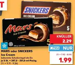 Kaufland MARS oder SNICKERS Ice Cream Angebot