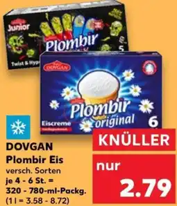 Kaufland DOVGAN Plombir Eis Angebot