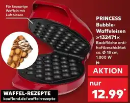 Kaufland PRINCESS Bubble Waffeleisen 132471 Angebot
