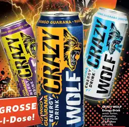 Kaufland CRAZY WOLF Energy Drink Angebot