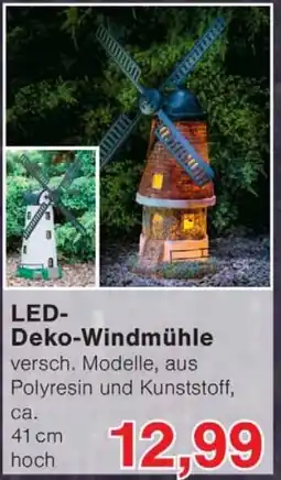 Wiglo Wunderland LED Deko-Windmühle Angebot