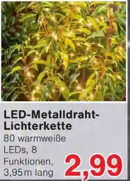Wiglo Wunderland LED-Metalldraht Lichterkette Angebot