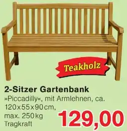 Wiglo Wunderland 2-Sitzer Gartenbank Angebot