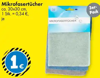 TEDi Mikrofasertücher Angebot