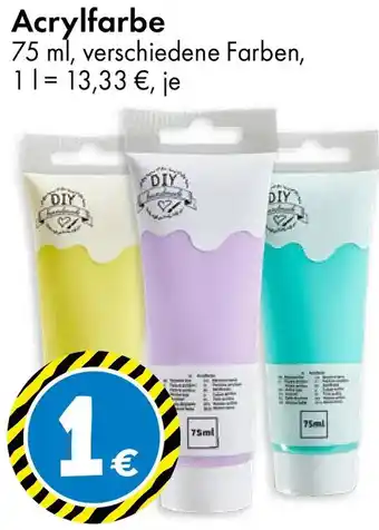 TEDi Acrylfarbe Angebot