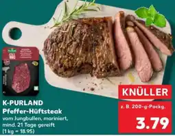 Kaufland K-PURLAND Pfeffer-Hüftsteak Angebot