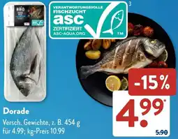 Aldi Süd Dorade Angebot