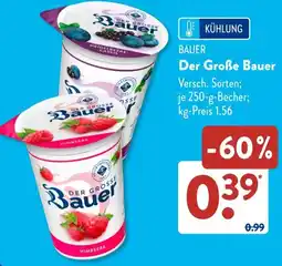 Aldi Süd BAUER Der Große Bauer Angebot