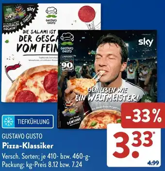 GUSTAVO GUSTO Pizza-Klassiker