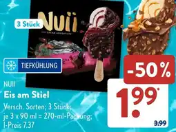 Aldi Süd NUII Eis am Stiel Angebot