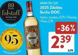 Aldi Süd AROMI DEL SUD 2025 Zibibbo Sicilia DOC Angebot
