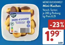 Aldi Süd MEINE KUCHENWELT Mini-Kuchen Angebot
