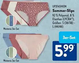 Aldi Süd UP2FASHION Sommer-Slips Angebot