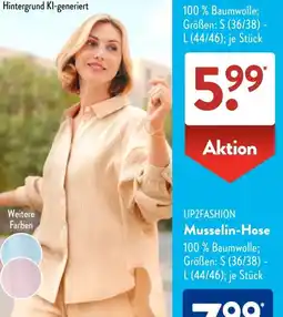 Aldi Süd UP2FASHION Musselin-Bluse Angebot