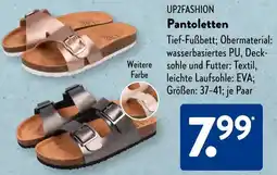 Aldi Süd UP2FASHION Pantoletten Angebot