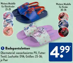 Aldi Süd Badepantoletten Angebot