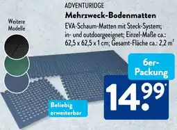 Aldi Süd ADVENTURIDGE Mehrzweck-Bodenmatten Angebot