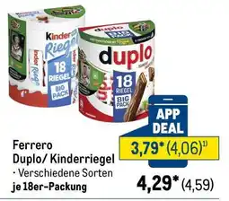 METRO Ferrero Duplo/ Kinderriegel Angebot