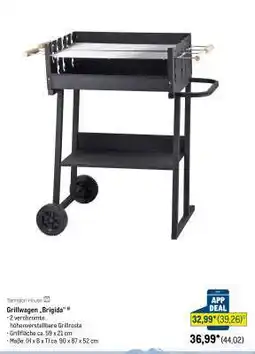 METRO Grillwagen „Brigida“ Angebot