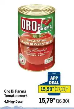 METRO ORO DI PARMA Tomatenmark Angebot