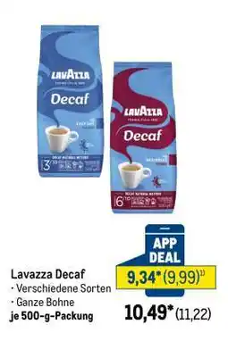 METRO Lavazza Decaf Angebot