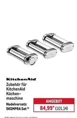 METRO KitchenAid Nudelvorsatz 5KSMPRA Set Angebot