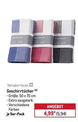 METRO Geschirrtücher Angebot