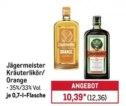 METRO Jägermeister Kräuterlikör/Orange Angebot