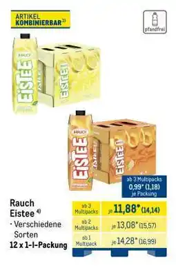 METRO RAUCH Eistee Angebot