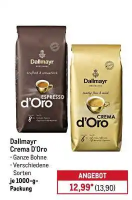 METRO Dallmayr Crema d’Oro Angebot